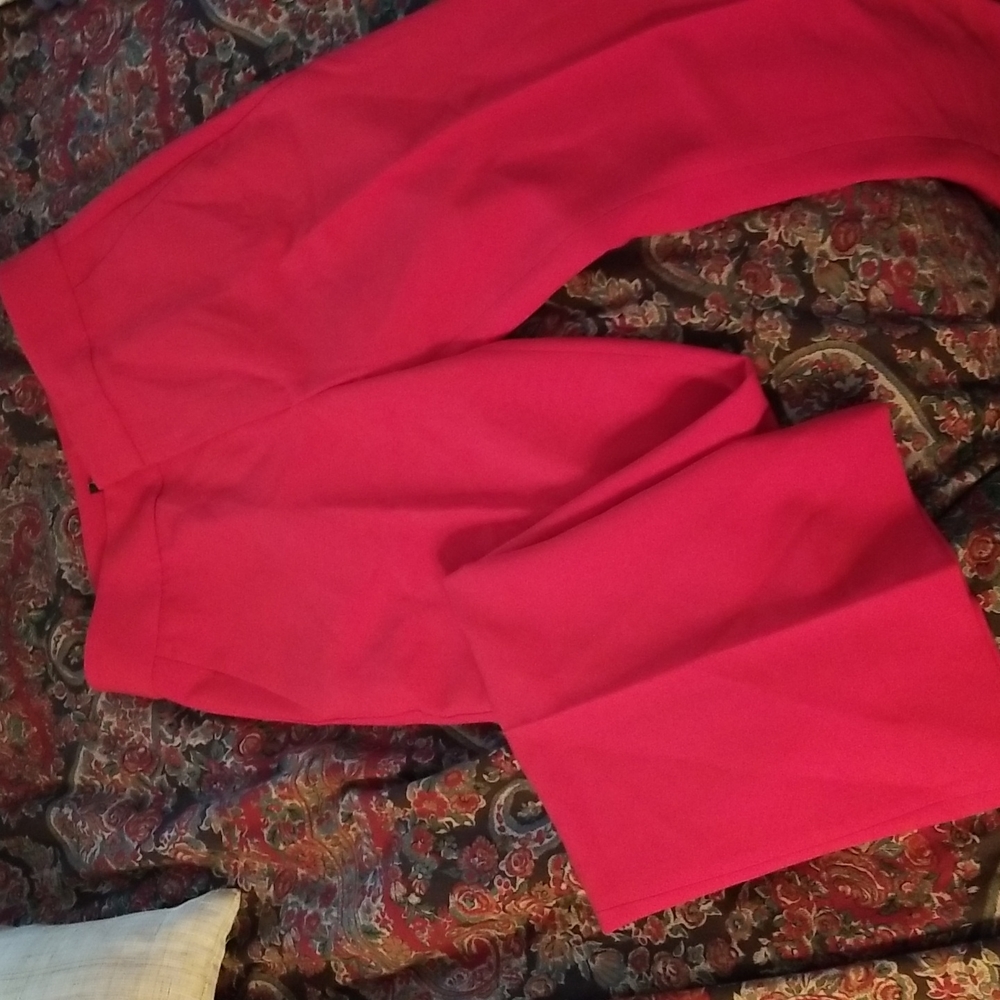 True red pants by Banana Republic